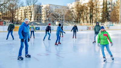 Die Eislaufsaison im Prinzregentenstadion beginnt heuer am 31. Oktober. (Foto: SWM/Stefan Obermeier)