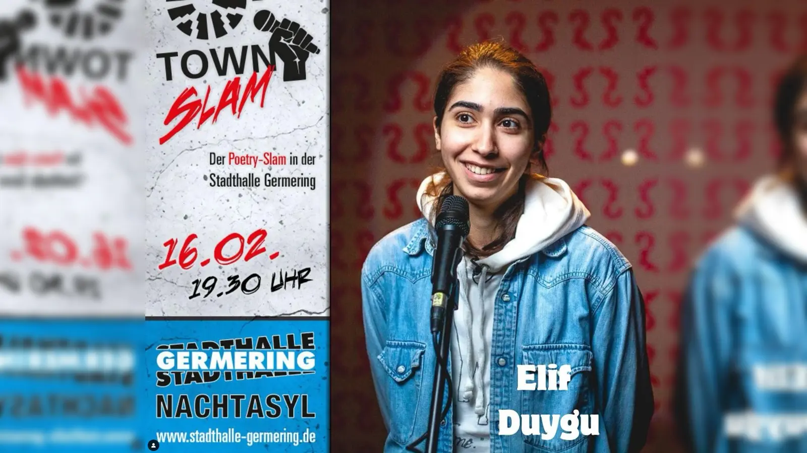 Elif Duygu begeistert das Publikum bereits seit etlichen Jahren mit ihren Wortbeiträgen. (Foto: © Stadthalle Germering)