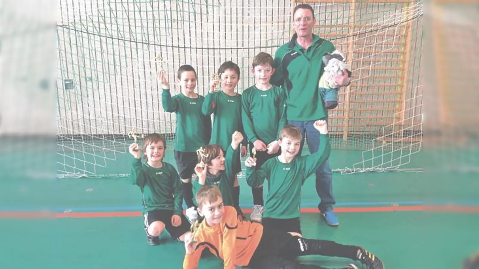 Die F2-Junioren belegten den 2. Platz. 	 (Foto: Verein)