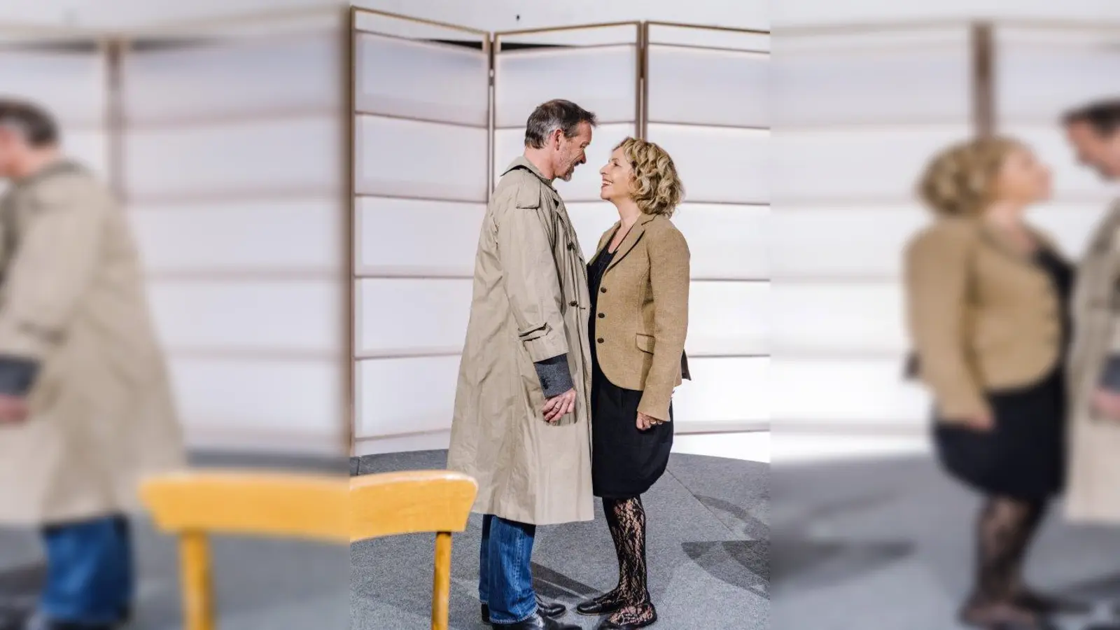 Valentin und Joana haben sich eigentlich nichts mehr zu sagen - doch ein Telefonamruf verändert die Dynamik ihrer Paartherapie. (Foto: La Rocca)