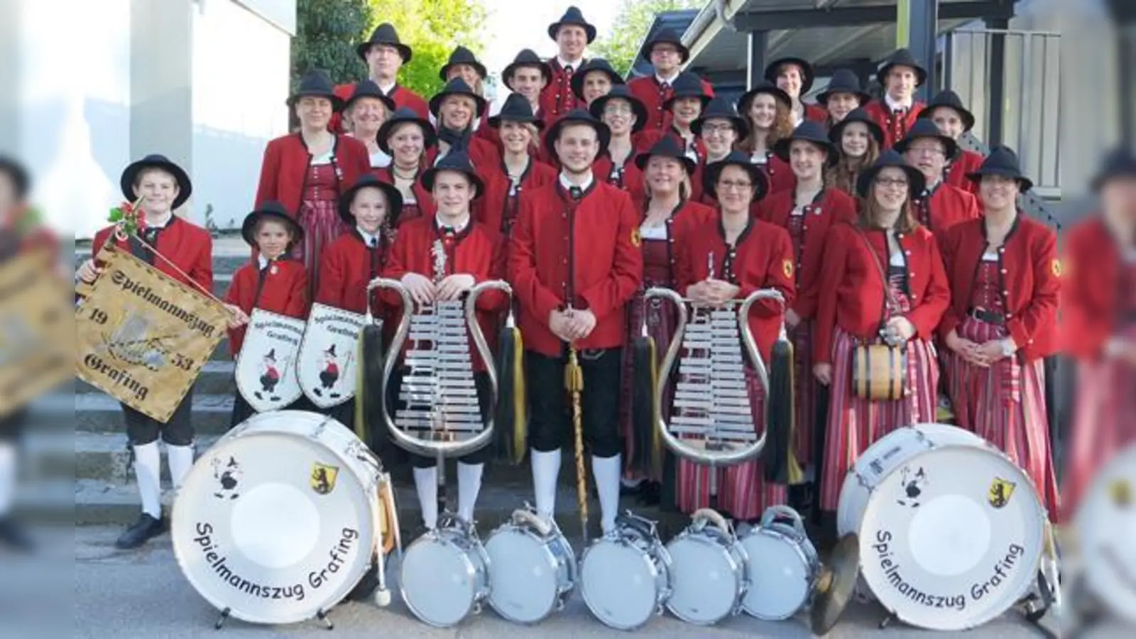 Der Spielmannszug Grafing gibt am Samstag gleich zwei Standkonzerte.  (Foto: Spielmannszug)