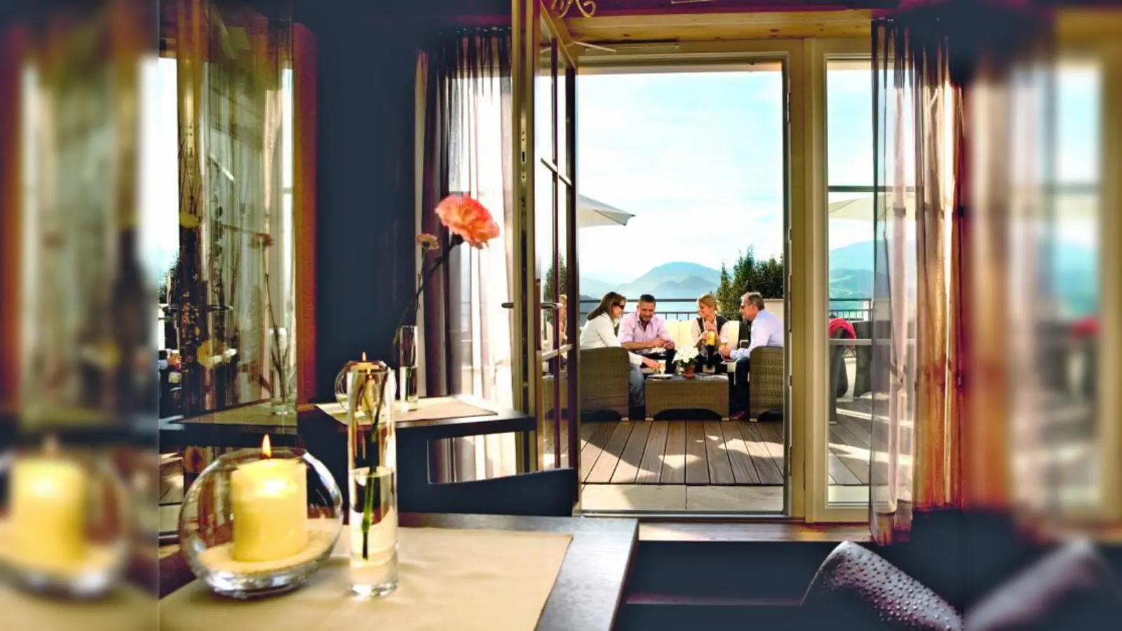 Bei dem herrlichen Ausblick lässt sich der Alltag schnell vergessen. (Foto: Oczlon)