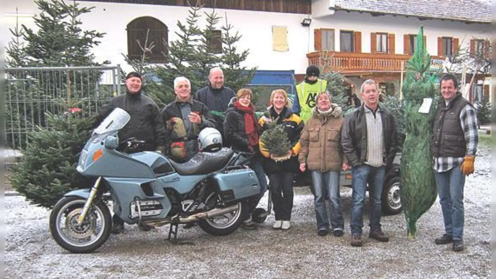 Der gesamte Erlös aus den Christbaumverkäufen kommt ausschließlich  bedürftigen Kindern und Familien in der Region zu gute.	 (Foto: Andrea Behrend)