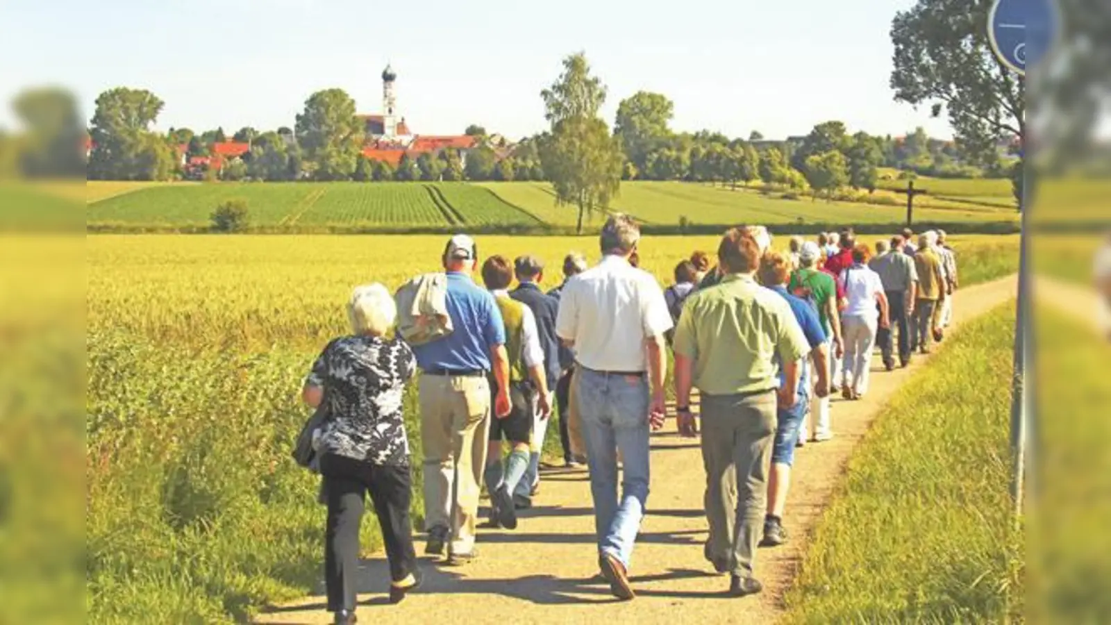 Bereits seit 1978 beteiligen sich die Tullinger an der Wallfahrt im schwäbischen Inchenhofen. 	 (Foto: Max Aman)