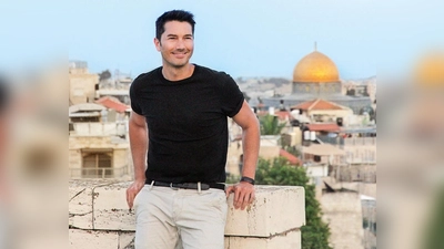Stefan Gödde liest Passagen aus seinem Buch „Nice to meet you, Jerusalem“ und berichtet, wie die Stadt sein Denken über Religion veränderte. (Foto: privat)