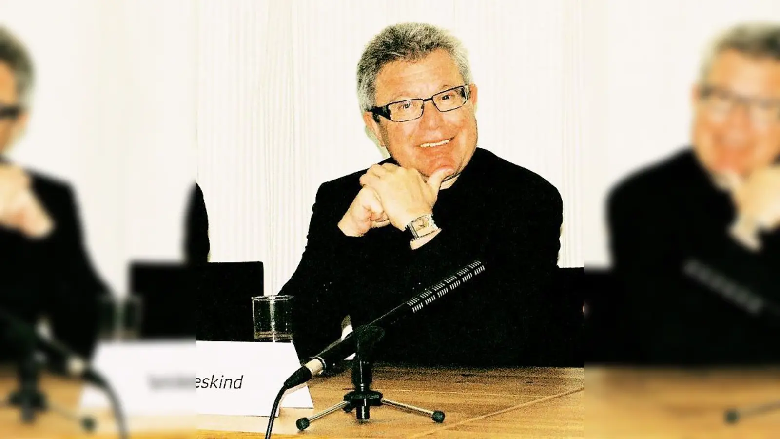 Hat bereits einen Bauplan für die neue Synagoge entworfen, der derzeit noch nicht öffentlich vorgestellt wird: Architekt Daniel Libeskind.	 (Foto: Privat)