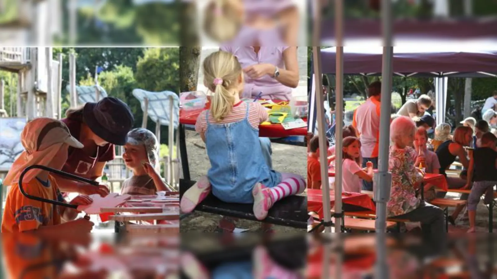 Holzwerkstatt, basteln und spielen - der Dschungelpalast bietet ein abwechslungsreiches Ferienprogramm für Vor- und Grundschulkinder. (Foto: © Feierwerk)