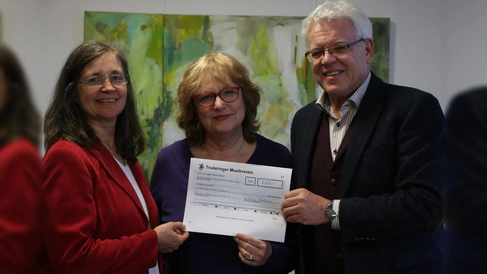 Reinhold Obermeier (rechts), Sabine Albrecht und Martina Hansel-Wolfshörndl. (Foto: privat)