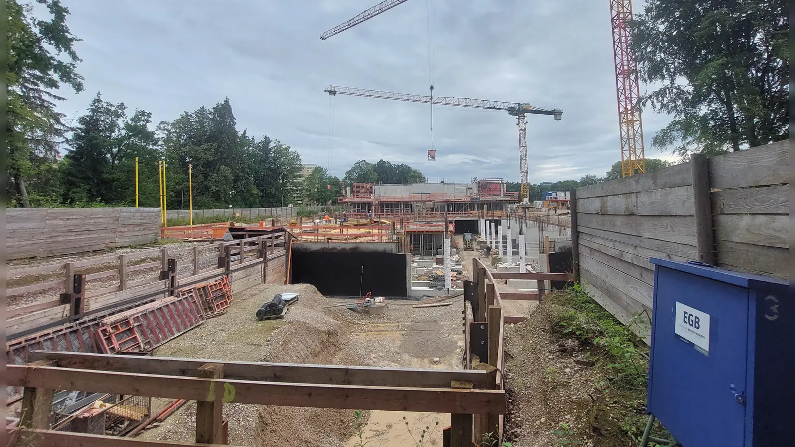 Der Umbau des Campus Ost wird ein Thema bei der Bürgerversammlung sein. (Archivbild: bas)