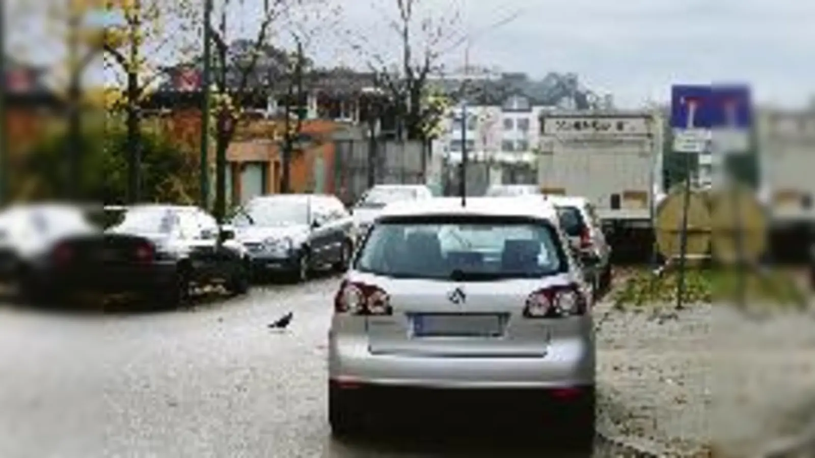 Entgegen der Fahrtrichtung und kreuz und  (Foto: Wer an der Alten Heide parken möchte muss schnell sein.   Foto:ks)