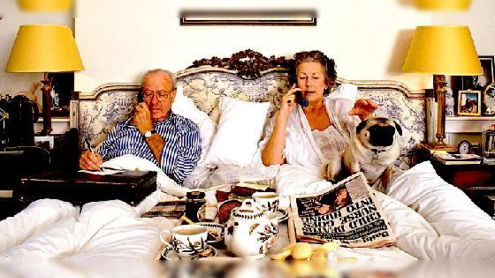 Koelbls Fotos zeigen Menschen ganz privat  wie in ihrer Bilderserie »Schlafzimmer«.	 (Foto: Herlinde Koelbl)