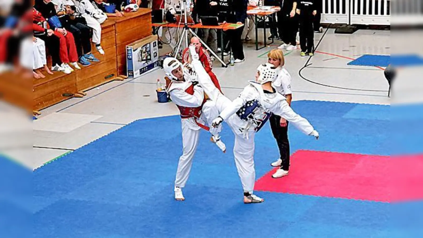 Die Taekwondo-Kämpfer des TSV Neubiberg zeigten eine beachtliche Leistung. 	 (Foto: VA)