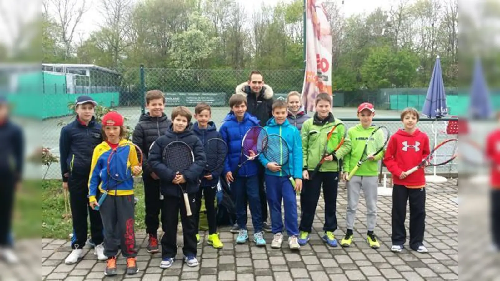 Junge Tennis-Talente beim 29. PEP Tennis Cup 2017 auf der SVN-Tennisanlage an der Staudingerstraße.	 (Foto: SVN)