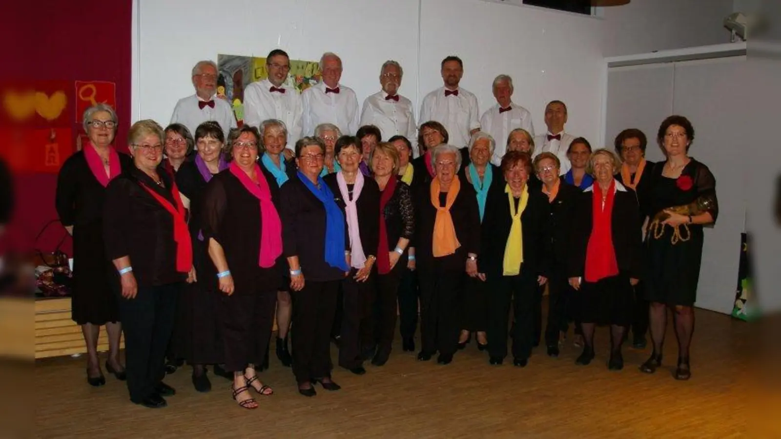 Der Volks-Chor Peißenberg ist auch dabei. (Foto: Klaus Worring)