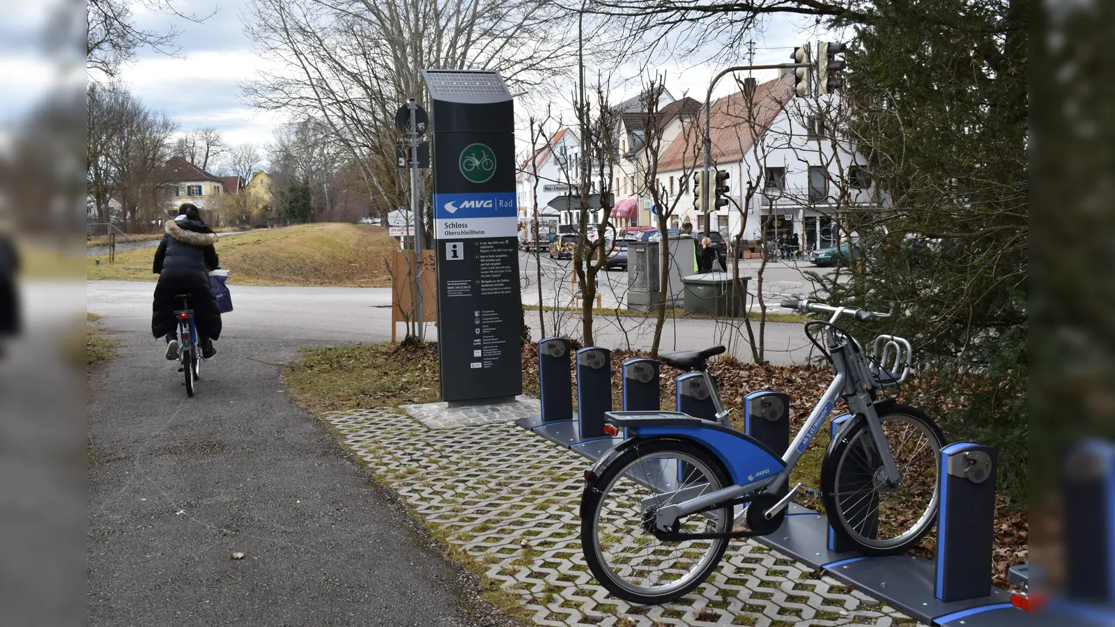 Das MVG-Rad trägt zu einer "verkehrlichen Vernetzung von Stadt und Landkreis" bei und wird oft zur "Überwindung der letzten Meile" genutzt.  (Foto: Daniel Mielcarek)