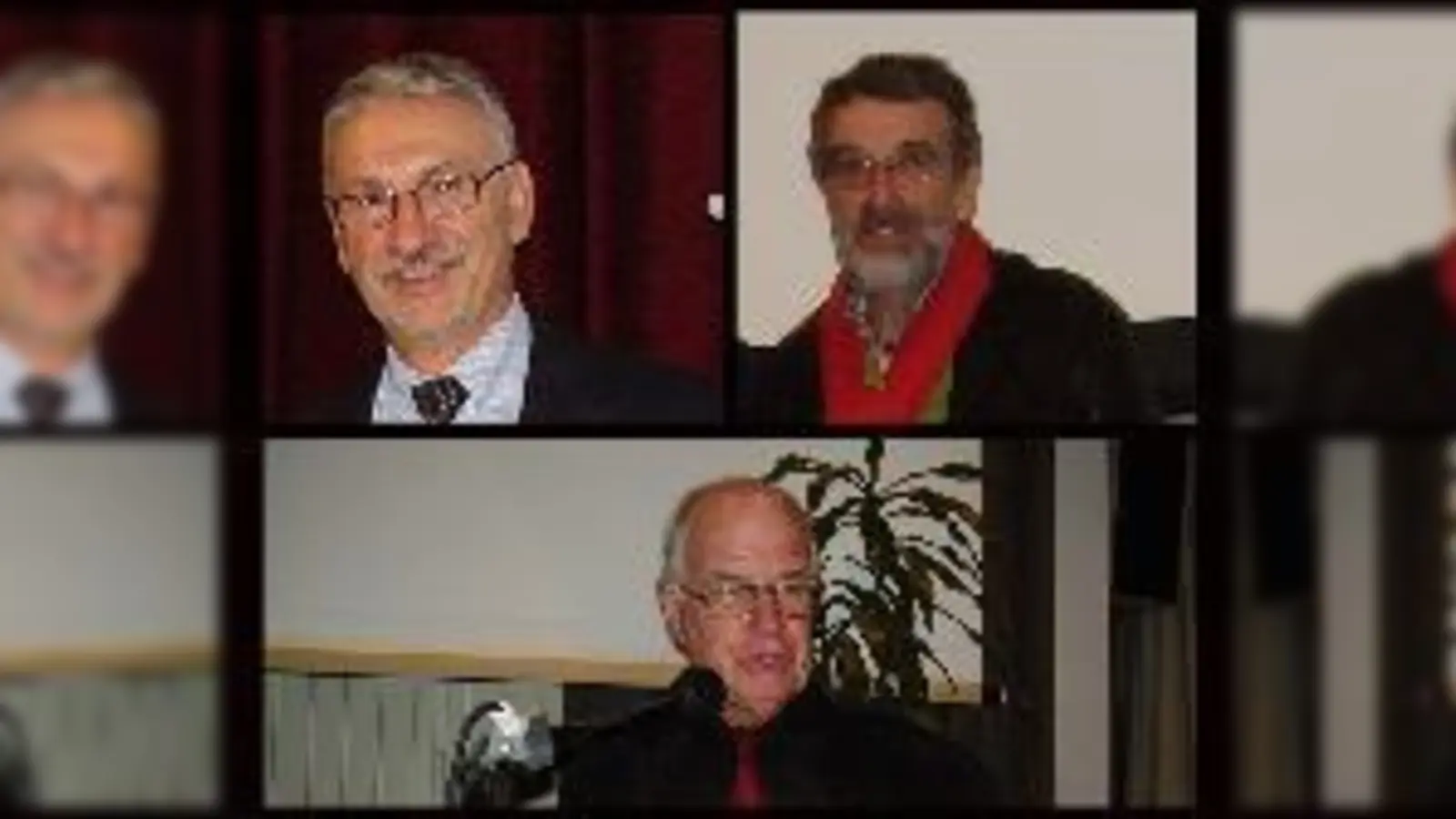 Die Vorsitzenden der Bezirksausschüsse wollen im neuen Jahr gegen die steigenden Mieten aufgrund von Luxussanierungen vorgehen. Links oben: Alexander Miklosy (BA 2), rechts oben: Wolfgang Püschel (BA 1), unten: Oskar Holl (BA 3).	 (Fotos: js)