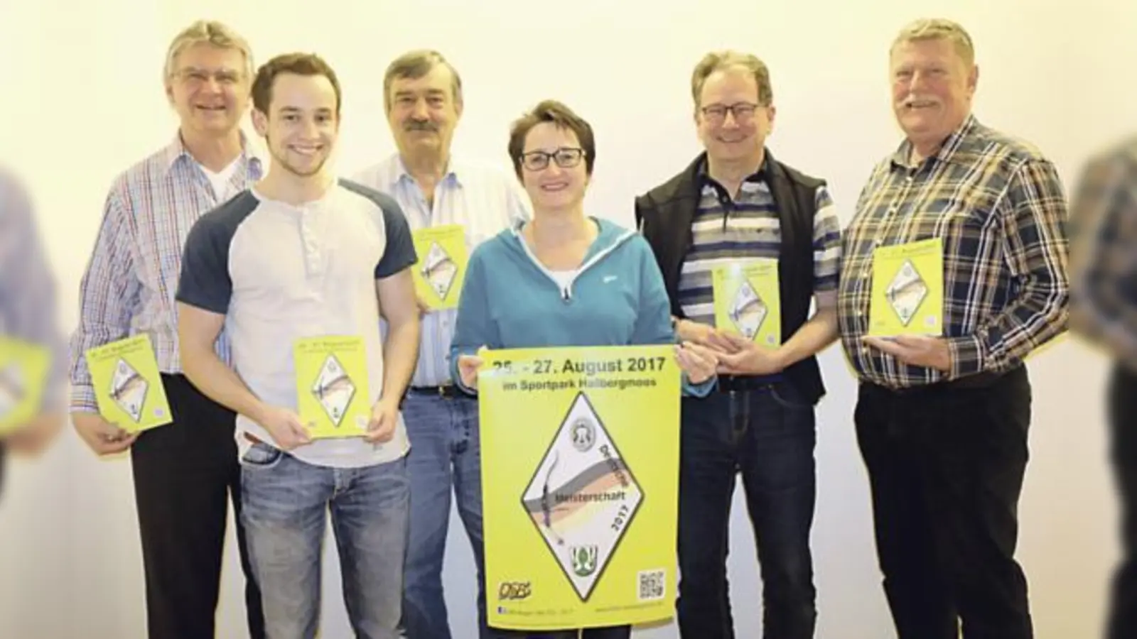 Das Organisationsteam der SG Edelweiß (von l.n.r. : ): Richard Moosburger, Lukas Rabe, Edgar Pröpster, Susanne Kranzfelder, Dieter Steinmetz und Klaus Stallmeister.	 (Foto: Verein)