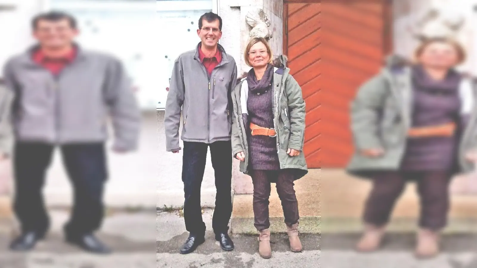 Bernhard Doleschel und Stefanie Kneer, die Vorsitzende des Elternbeirats der Turnerschule.	 (Foto: bus)