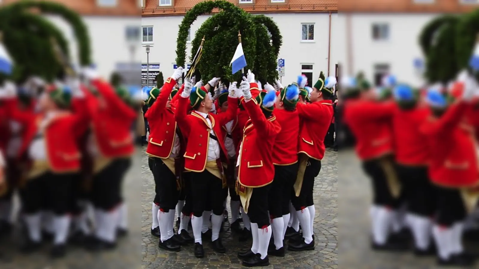 Die Schäffler kommen in diesem Jahr auch nach Grünwald.	 (Foto: VA)