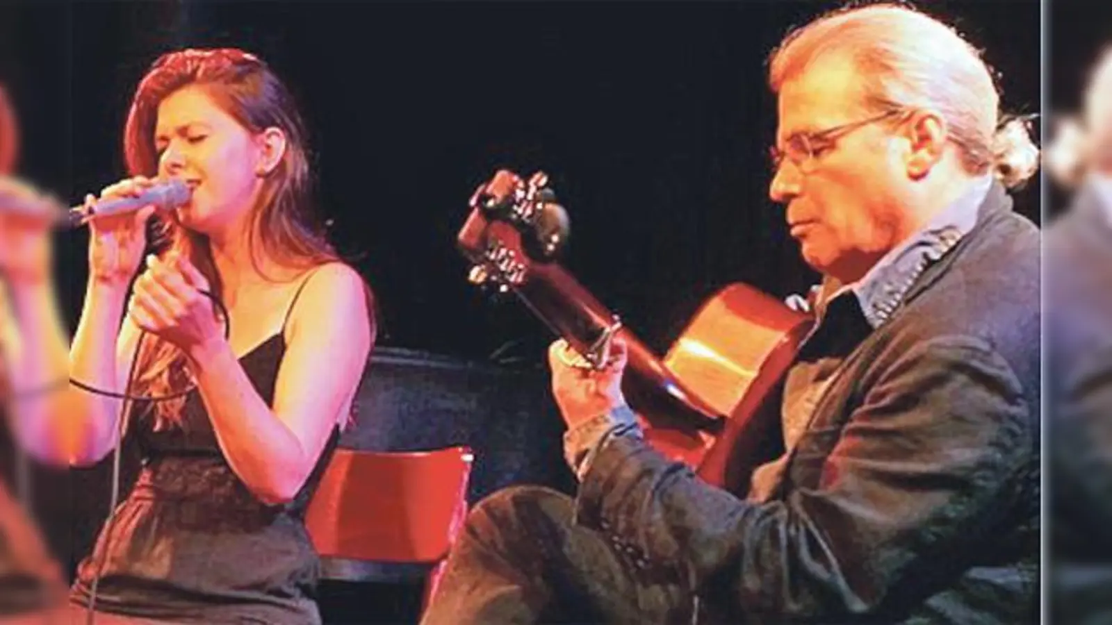 Zwei Hauptdarsteller in »Paris Break 11«: Sängerin Fjoralba Turku und Gitarrist Geoff Goodman.	 (Foto: TJ Krebs)