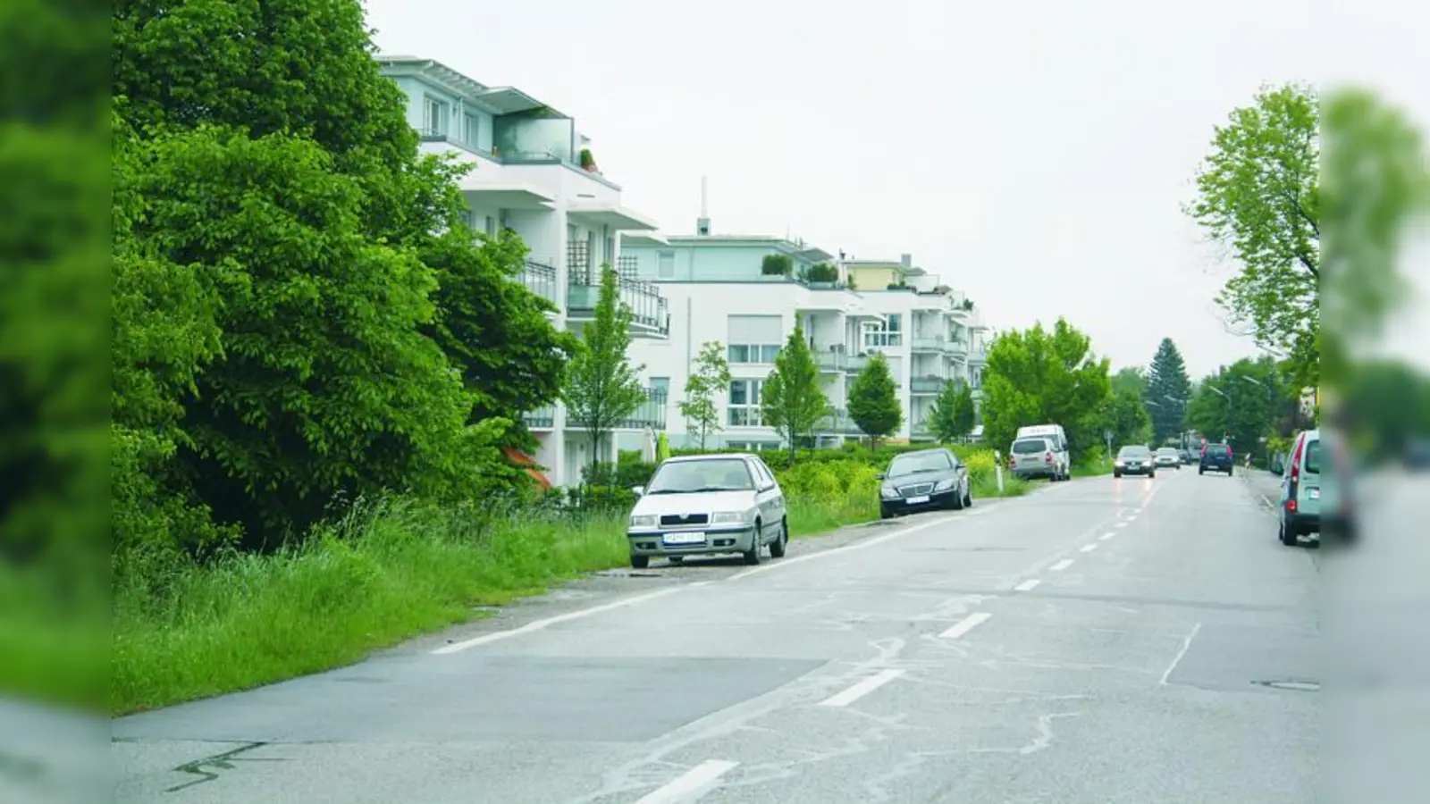 Insgesamt sind im Rahmen des Ausbaus 92 Parkplätze geplant. Sie seien nicht nötig, meinen die Anwohner, weil sie zum Teil nicht direkt von den Grundstücken erreichbar seien. (Foto: sb)