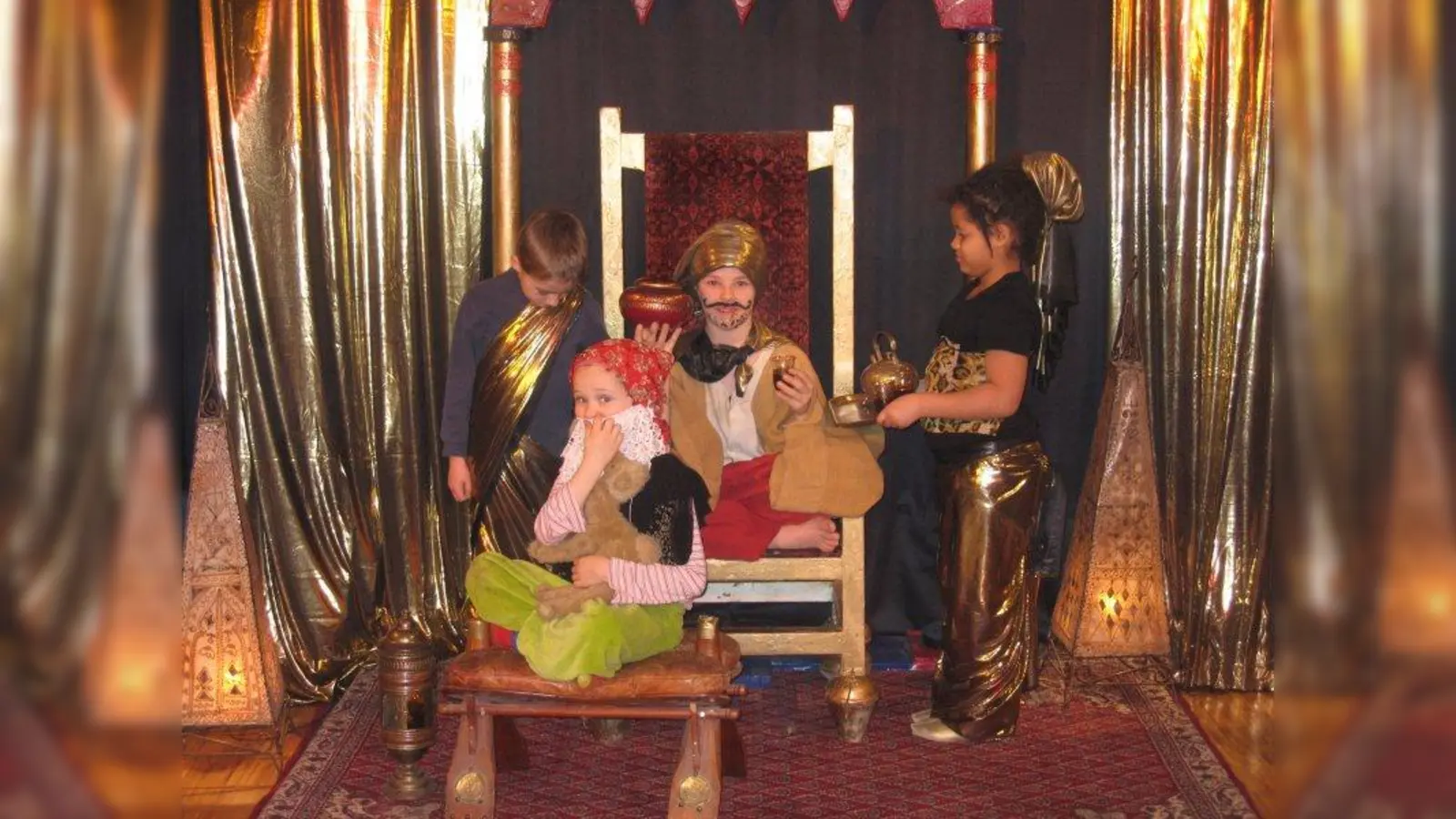 Kinder sind herzlich eingeladen das Kindercafé umzugestalten und sich orientalische Kostüme zu basteln. (Foto: pi)