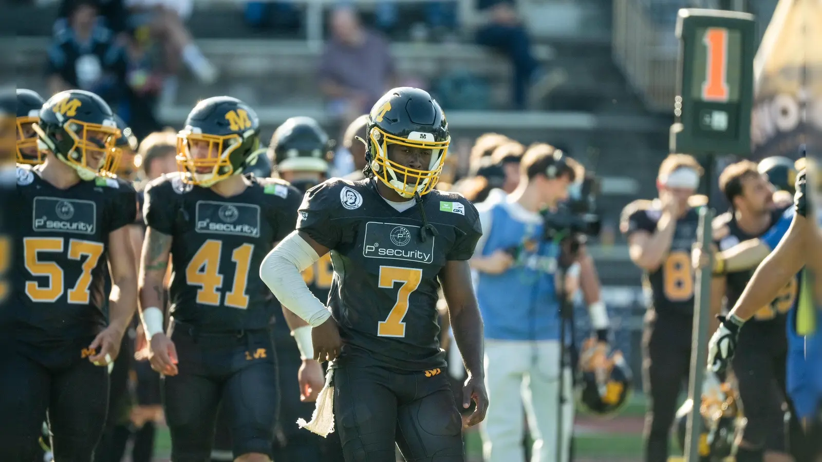 Die Munich Cowboys sind in den Play Offs 2025. (Foto: Anton Kolbinger)