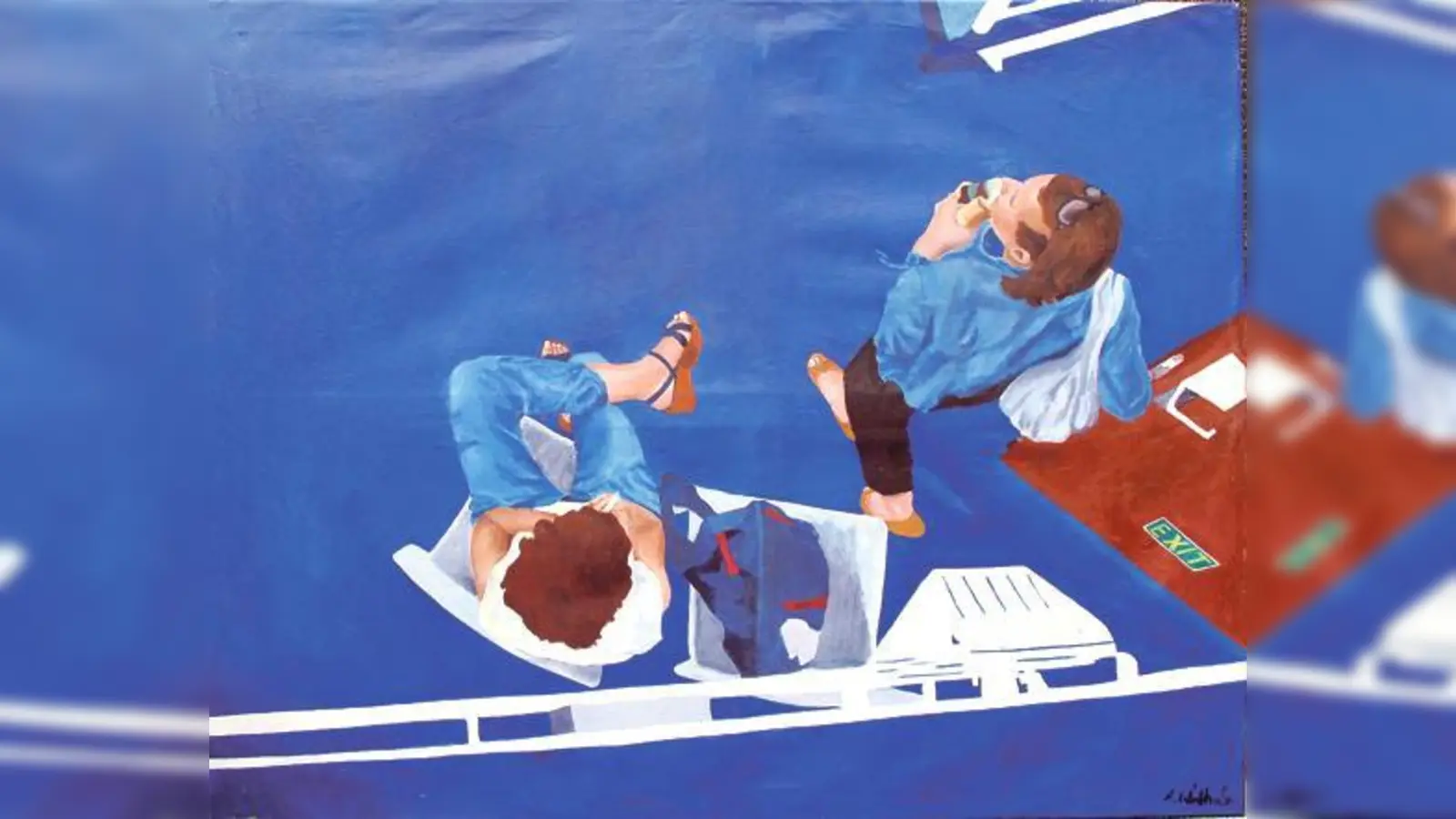 Spannende Farbspiele von Angela Widholz.  (Foto: Angela Widholz)