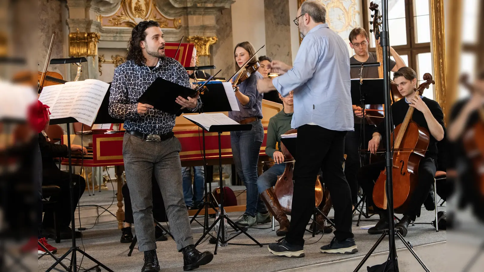 Die auf historischen Instrumenten spielende Accademia di Monaco sind zu Gast im Kubiz. (Foto: Cordula Treml)