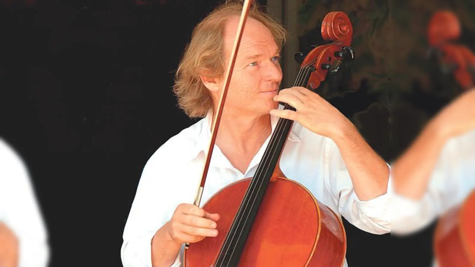 Klaus Kämper am Cello spielt schon seit längerem gemeinsam mit Catharina Seidel.	 (Foto: VA)