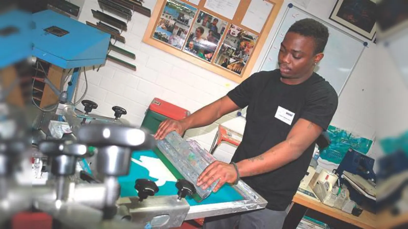 Lawson-Kpeue Latevi bekommt bei der Einrichtung die Chance auf eine Ausbildung.	 (Foto: VA)