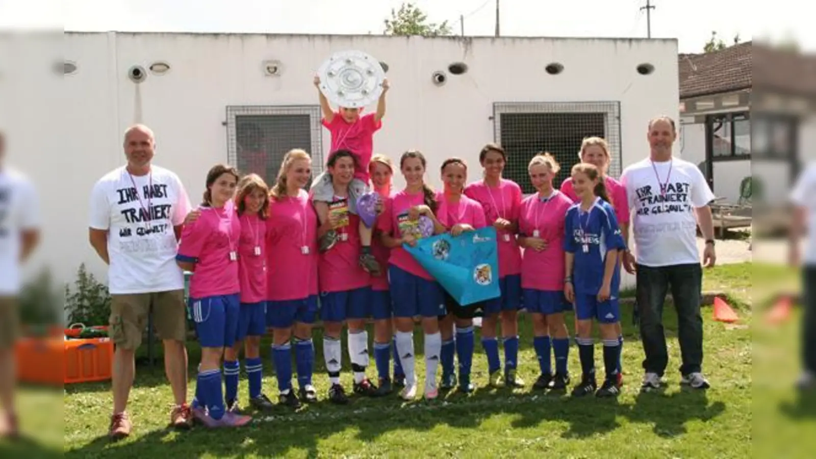 Den C-Juniorinnen gelang der Aufstieg in die Kreisklasse.  (Foto: privat)