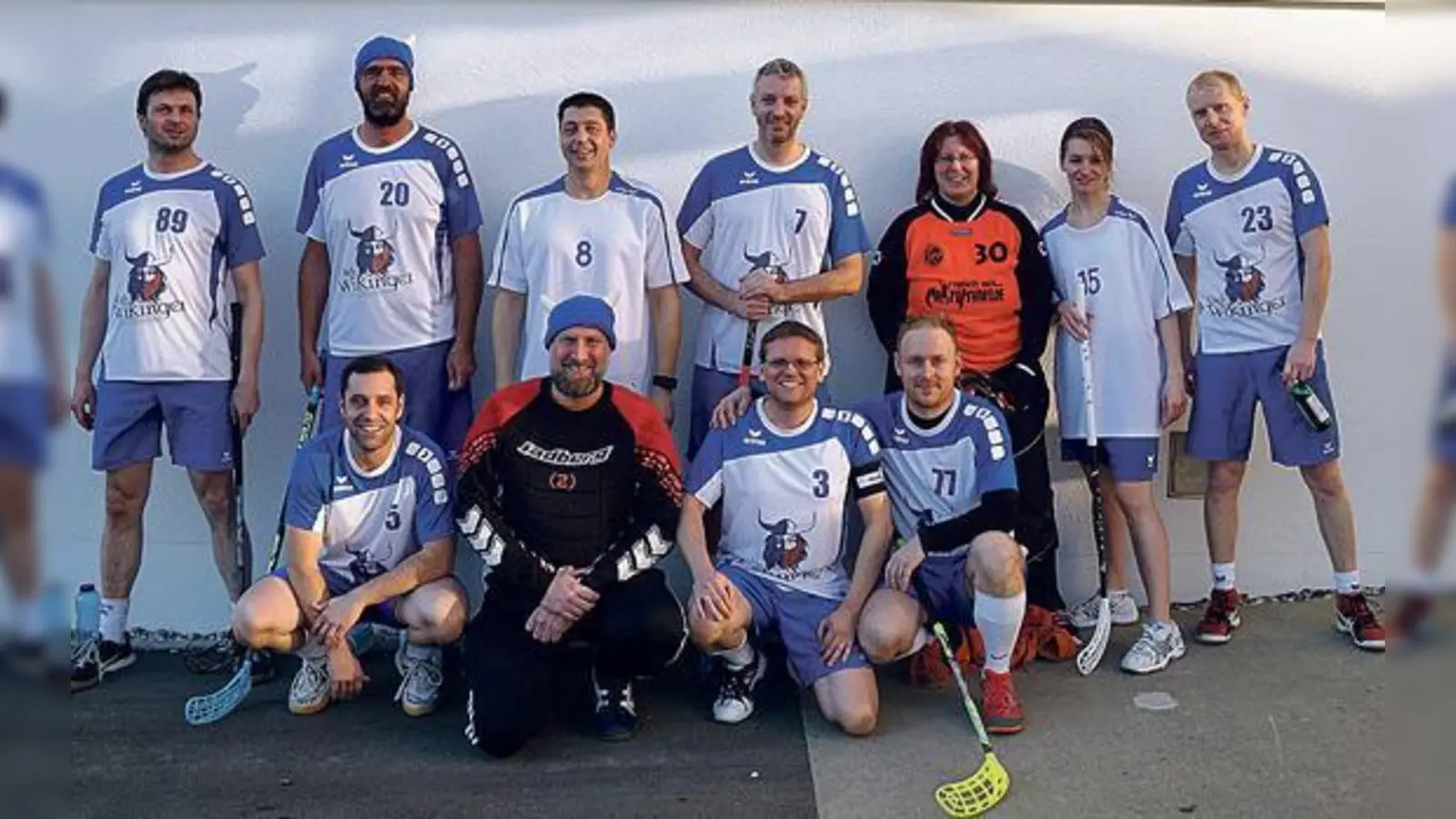 Gaben ihr Bestes in Memmingen: die Oiden Wikinger.	 (Foto: Verein)