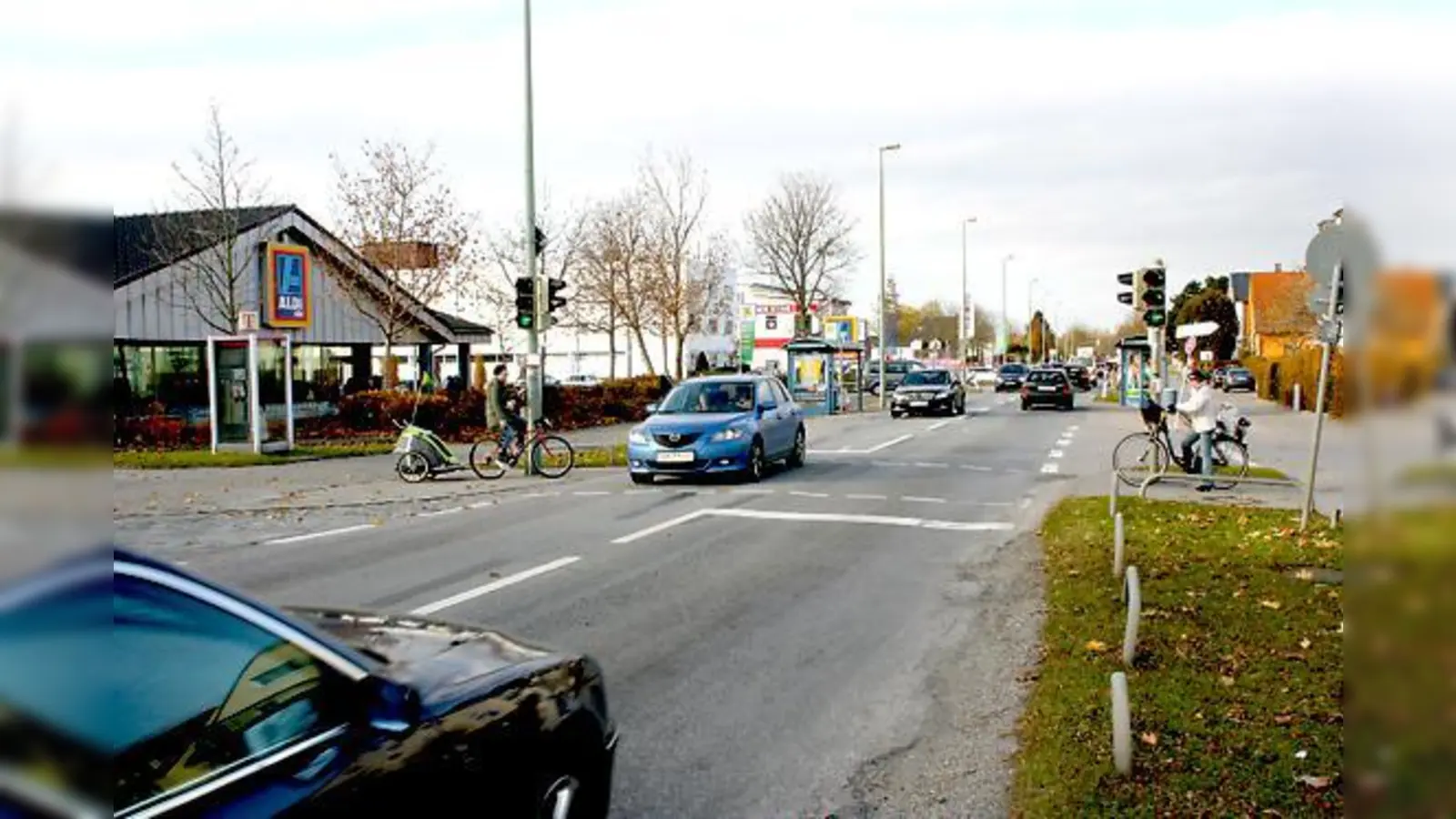Der Nordteil der Dachauer Straße wird einer grundlegenden Sanierung unterzogen	 (Foto: ;ws)