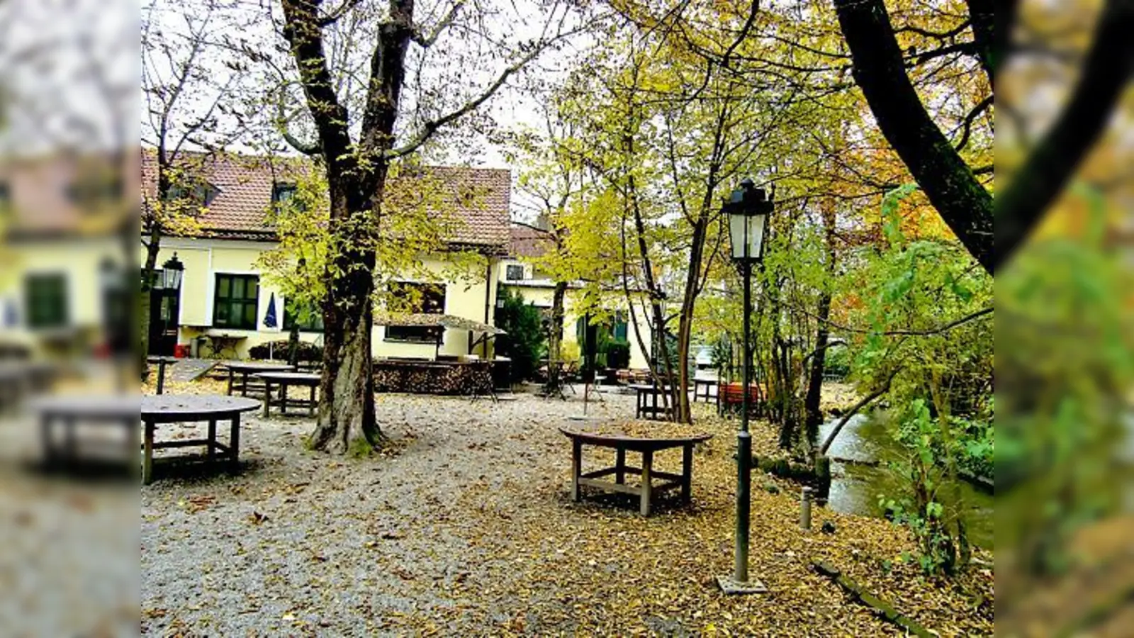 Perfekter Platz für einen Biergarten. Mehrere Münchner wollen sich in die Gaststätte einkaufen.	 (Foto: ikb)