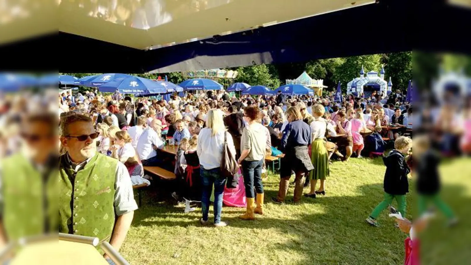 Beim Burschenfest in Harlaching vom 10. bis 12. Juni trifft man immer viele nette Menschen.	 (Foto: VA)