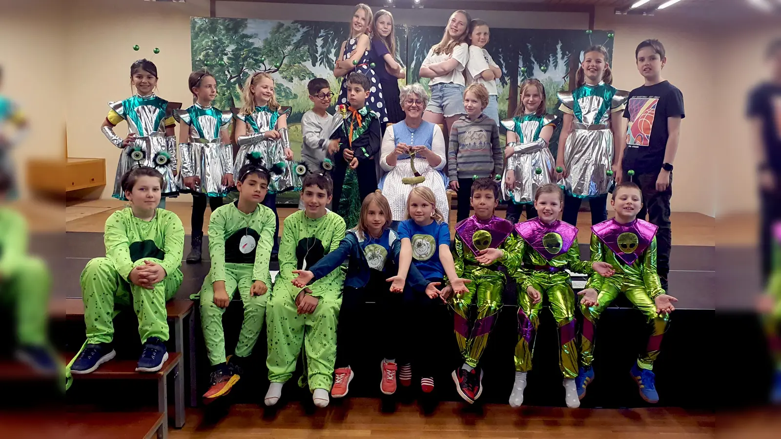 Die Außerirdischen sind los – und besuchen jetzt den Planeten Edre. (Foto: Birgit Bernhard )