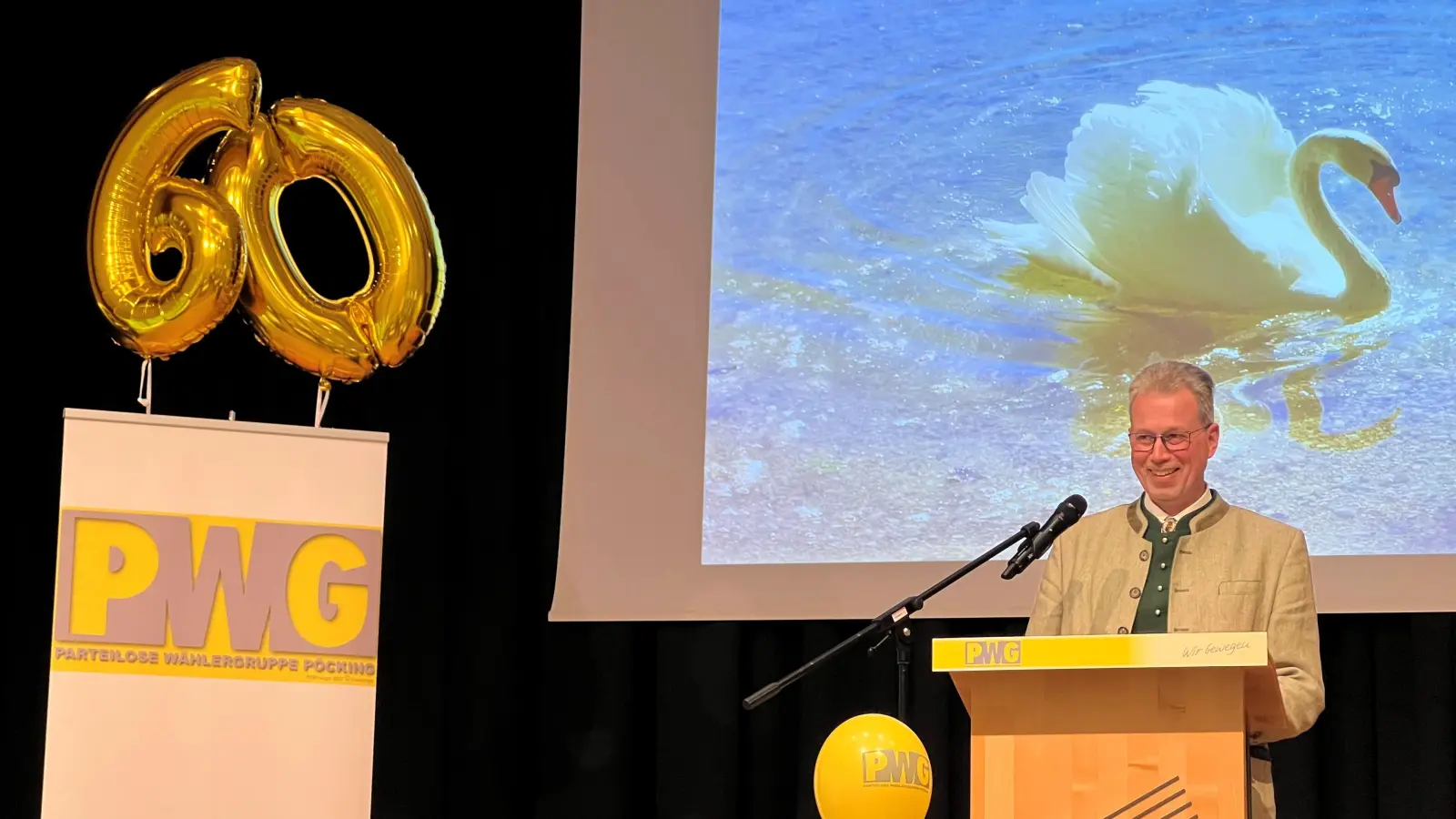 Seit über 60 Jahren stellt die PWG den Bürgermeister. Amtierender Rathauschef ist Rainer Schnitzler. (Foto: Susanne Hauck)