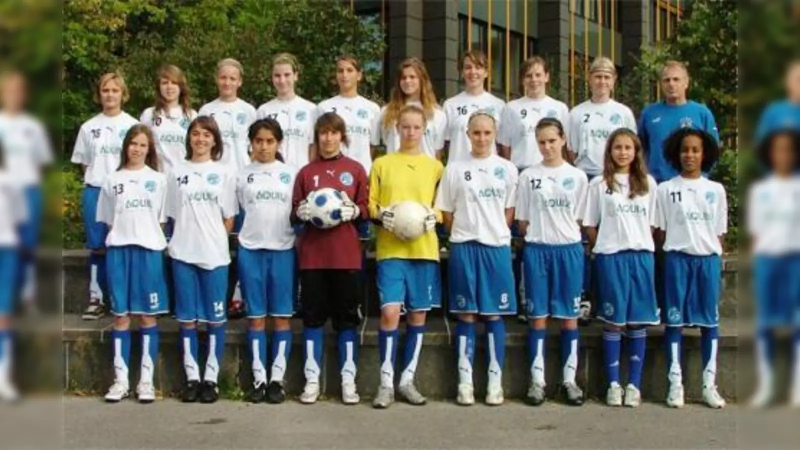 Die Mädchen der C1 des FFC Wacker. (Foto: FFC Wacker)