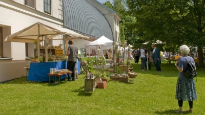 Der Johannismarkt am Schafhof ist wegen seiner besonderen Atmosphäre beliebt. (Foto: Wolfgang Englmaier)