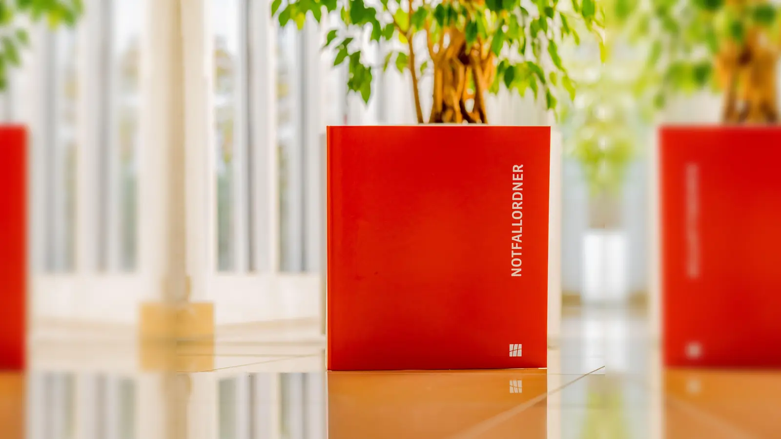 Alles was wichtig ist zwischen zwei Deckeln, das bietet der Notfallordner der Stadt Haar. (Foto: Stadt Haar)