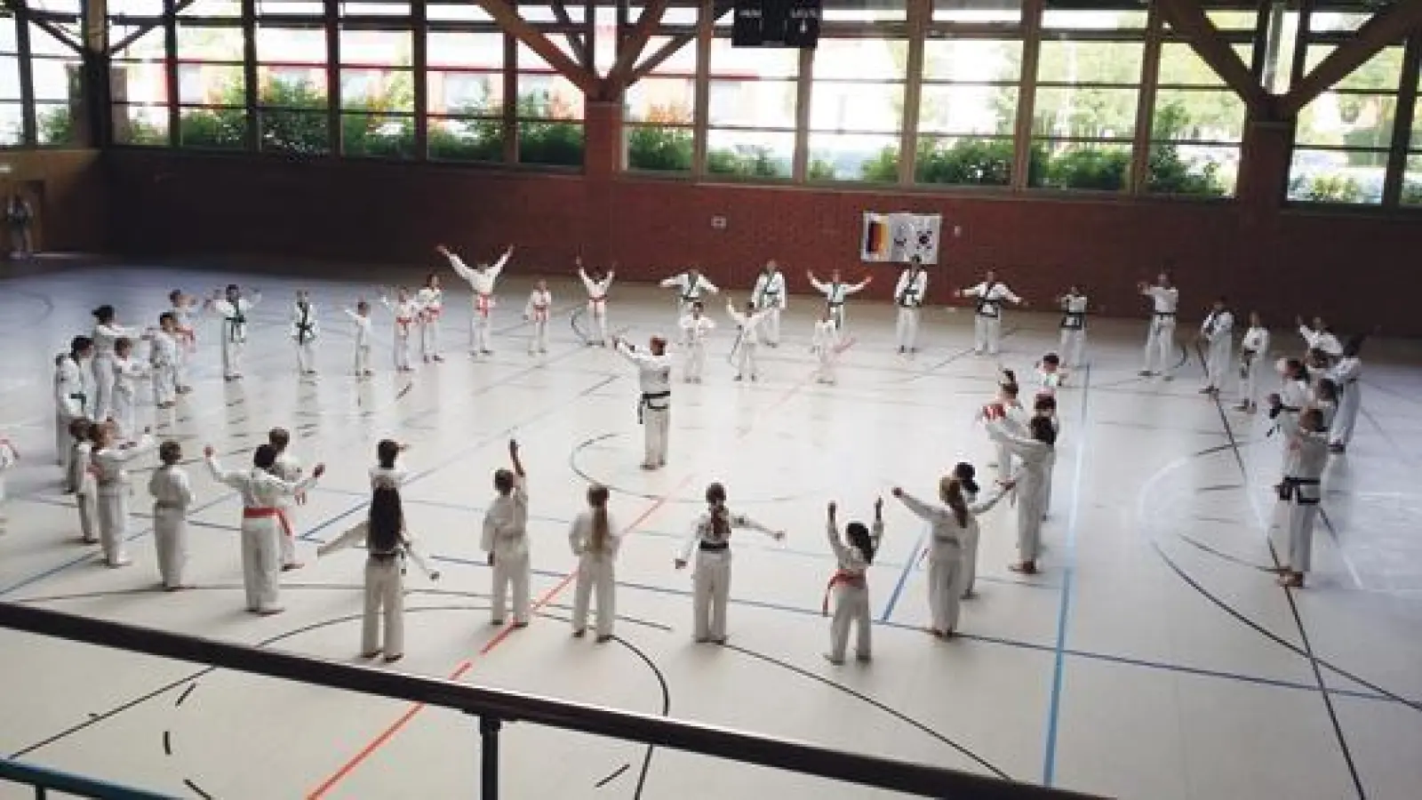 »Kick-it!« war das Motto des diesjährigen Kinderlehrgangs in Eching.	 (Foto: VA)