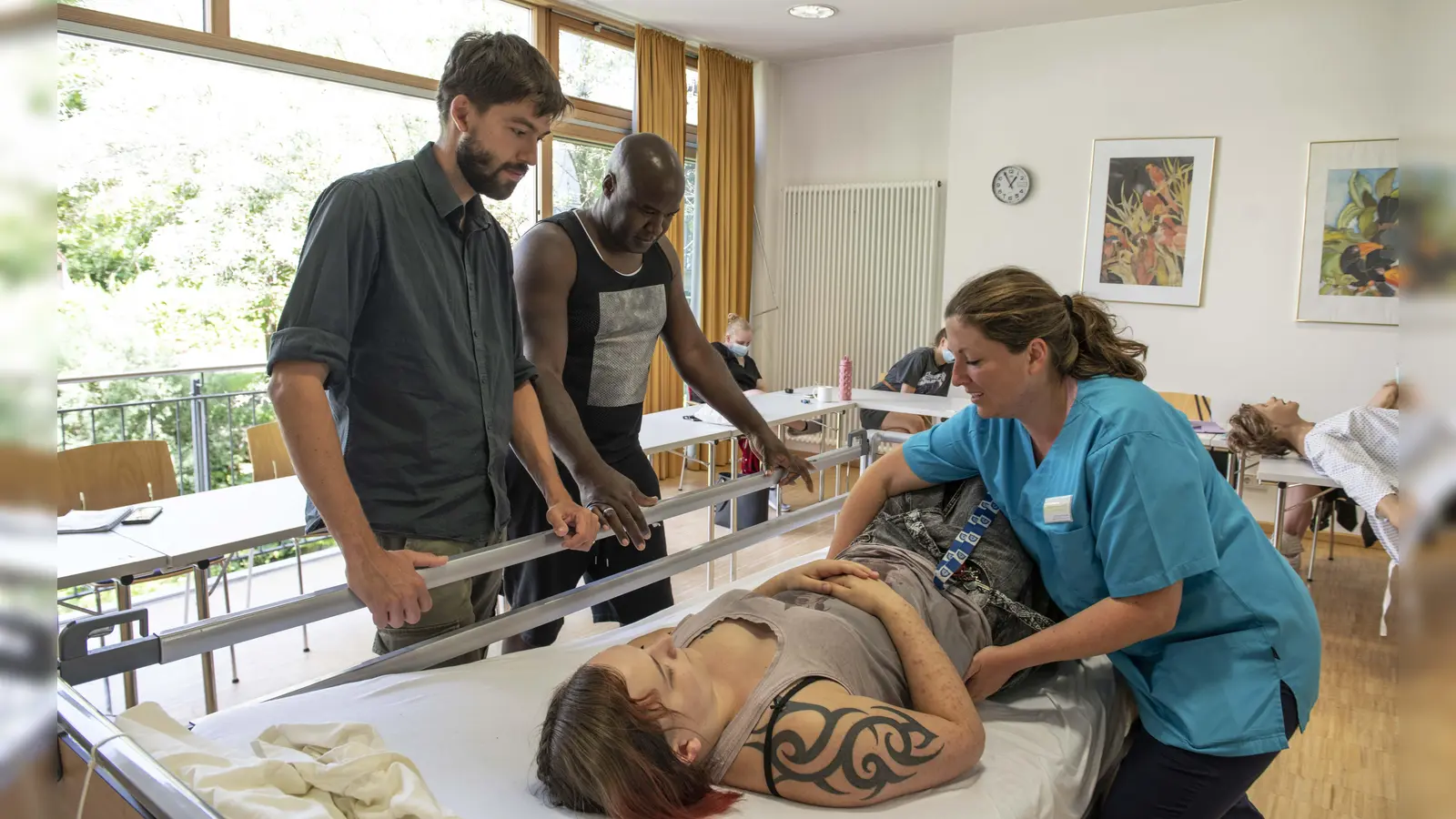 Die Luise-Kiesselbach-Fachschule für Heilerziehungspflege beteiligt sich an einem Schulversuch und führt ein Einführungsjahr ein. Damit wird der Zugang zur Ausbildung leichter. (Foto: ICP)