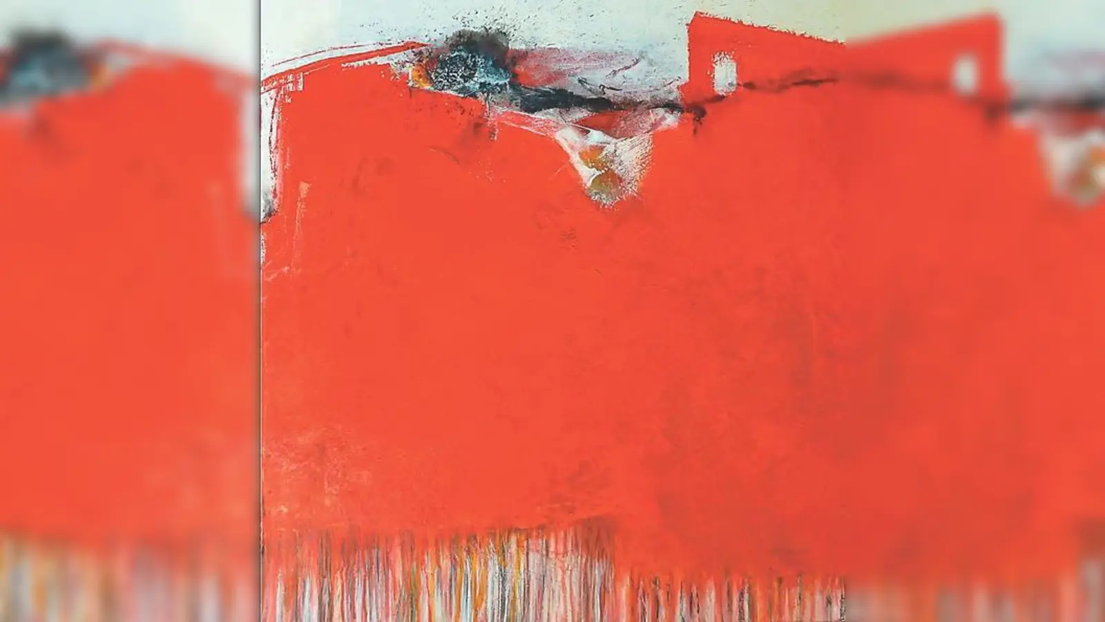 In Mischtechnik angefertigtes Werk: Grundthema für die Künstlerin Mechthild Gehres ist die Natur.  	 (Foto: VA)