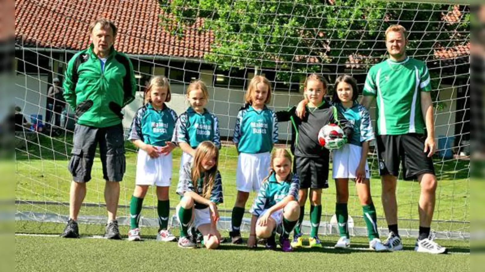 Die Fußball-Mädchen des TSV Grünwald konnten gleich das erste Spiel für sich entscheiden. 	 (Foto: VA)