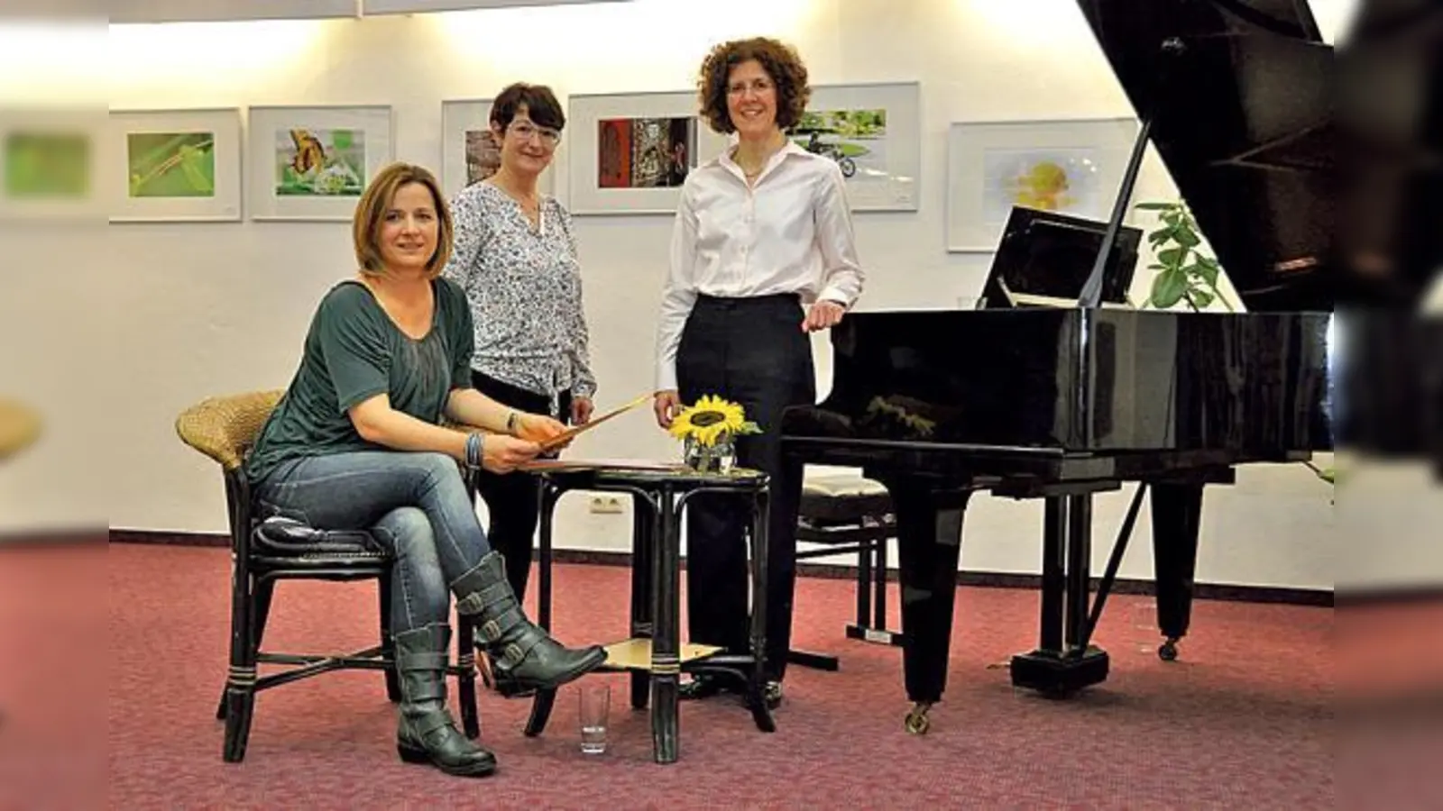 Das Dreiergespann (v.l.): Susanne Ospelkaus, Eleisa Caro und Miriam Valenzuela.	 (Foto: VA / Eleisa Caro)