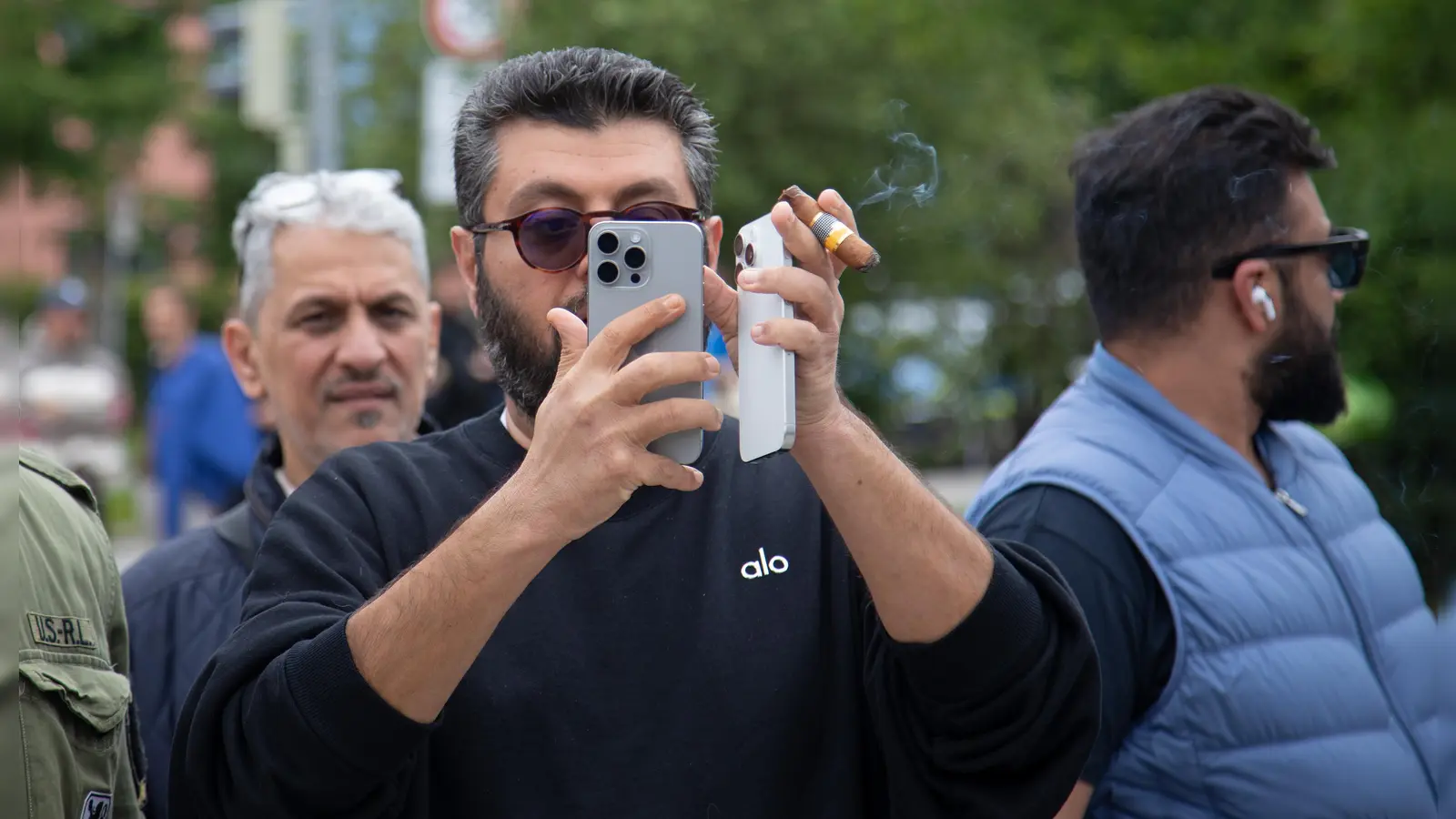 Sucht das Gespräch: Hasan Ismaik.  (Foto: Anne Wild)