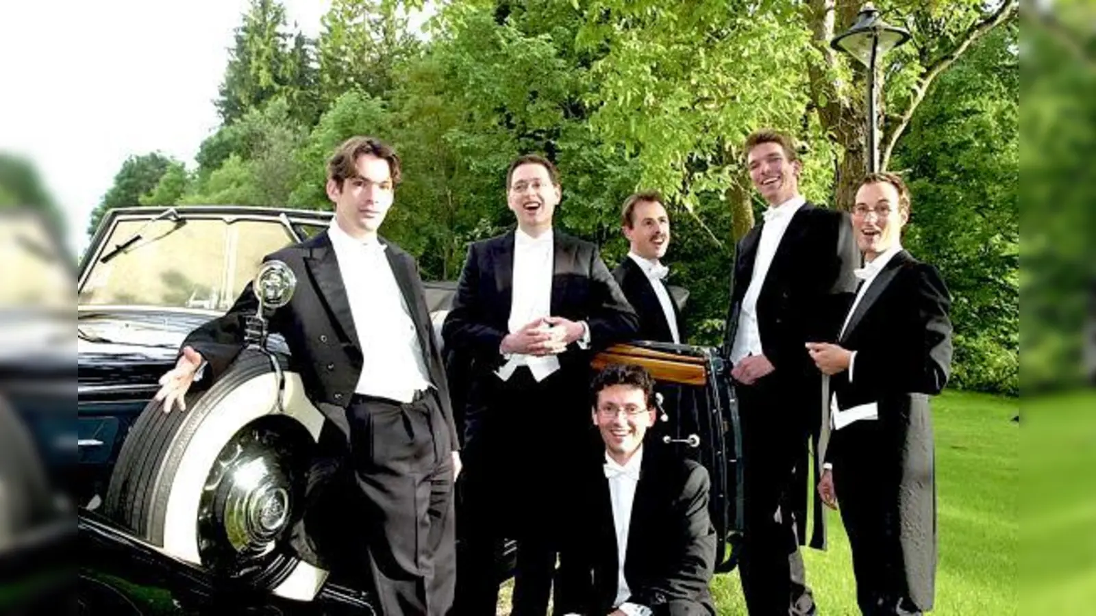 Im Dezember geben die Pinguin Singers ihre Abschiedskonzerte. Familienleben, Job, singen, das wird der A-capella-Gruppe zu viel  daher ist nun Schluss. 	 (Foto: Pinguin-Singers)