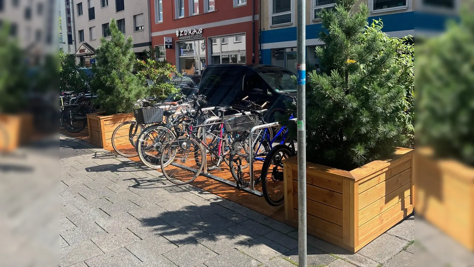 „Freiraum-Viertel“ will ein temporäres „Ridelet“ wie dieses im Stadtbezirk Neuhausen-Nymphenburg errichten. (Foto: Freiraum-Viertel)