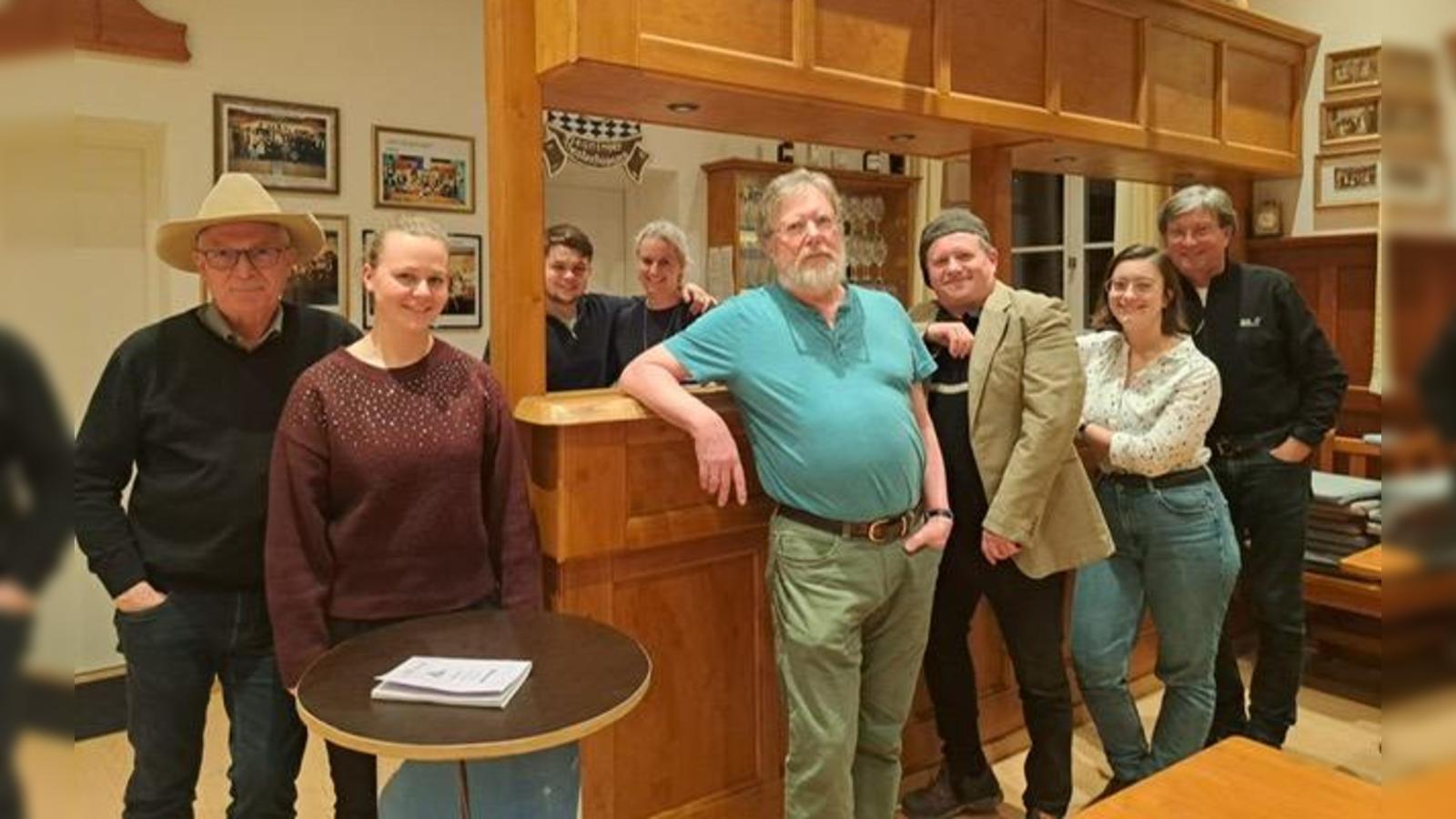 Theaterbagasch-spuit-auf